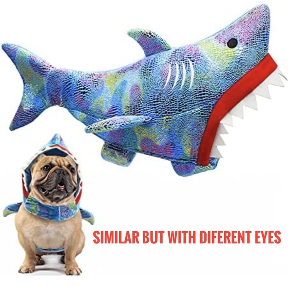 Dog Shark Halloween Costume - Picture 2 of 8